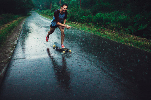 Can You Ride An E-skateboard in the Rain?